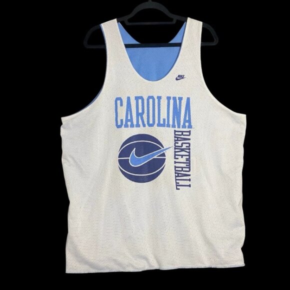 VTG Nike Team University North Carolina Tarheels Basketball Practice Jersey XL - Picture 1 of 6
